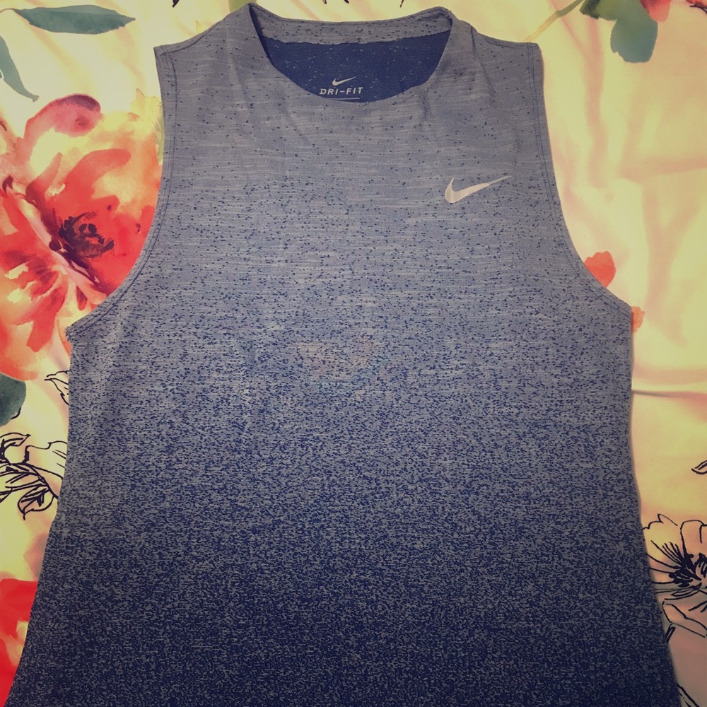 Nike Dri-fit top blue